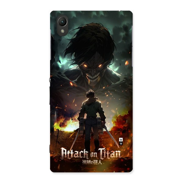 Atack On Titan Back Case for Xperia Z1