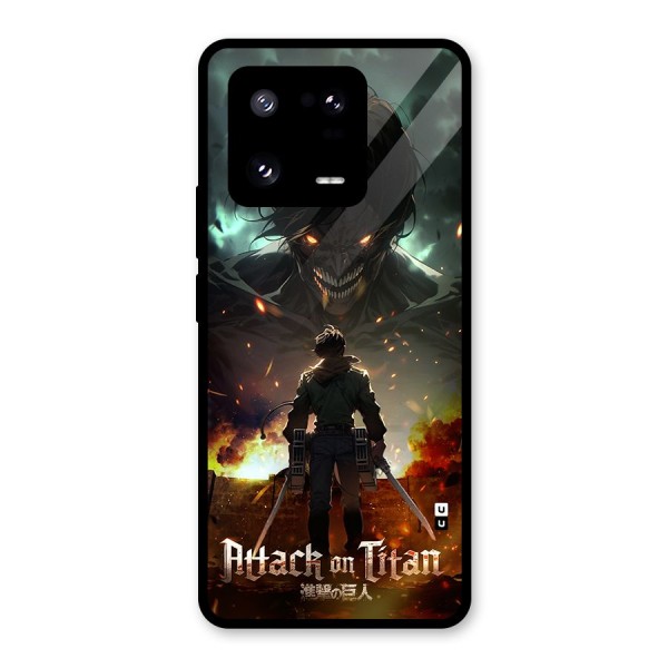 Atack On Titan Glass Back Case for Xiaomi 13 Pro