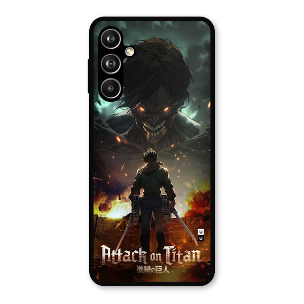 Atack On Titan Metal Back Case for Galaxy F54