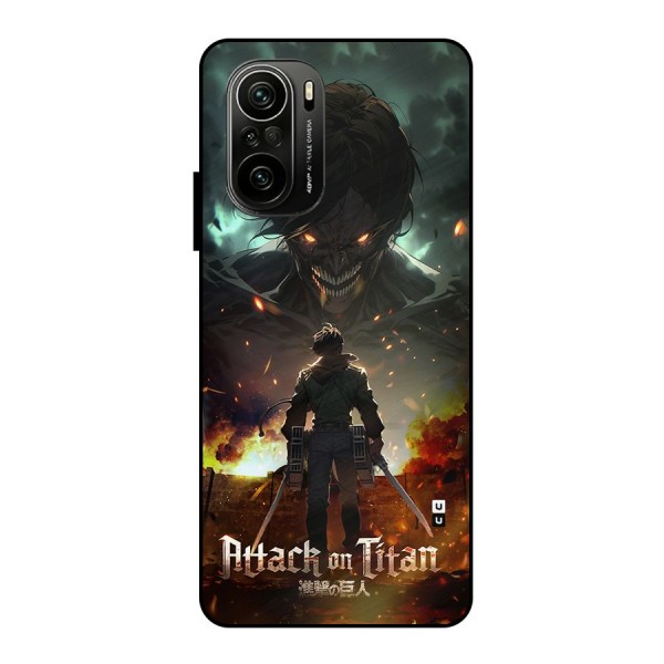 Atack On Titan Metal Back Case for Mi 11X Pro