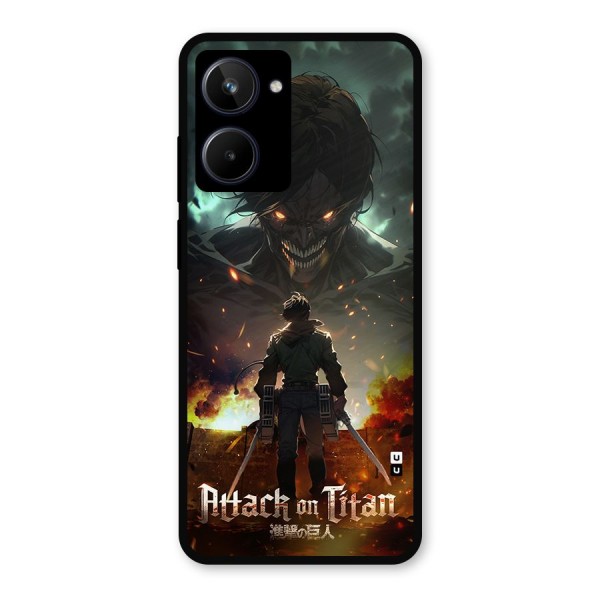 Atack On Titan Metal Back Case for Realme 10