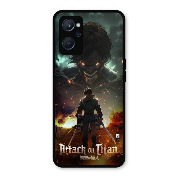 Atack On Titan Metal Back Case for Realme 9i