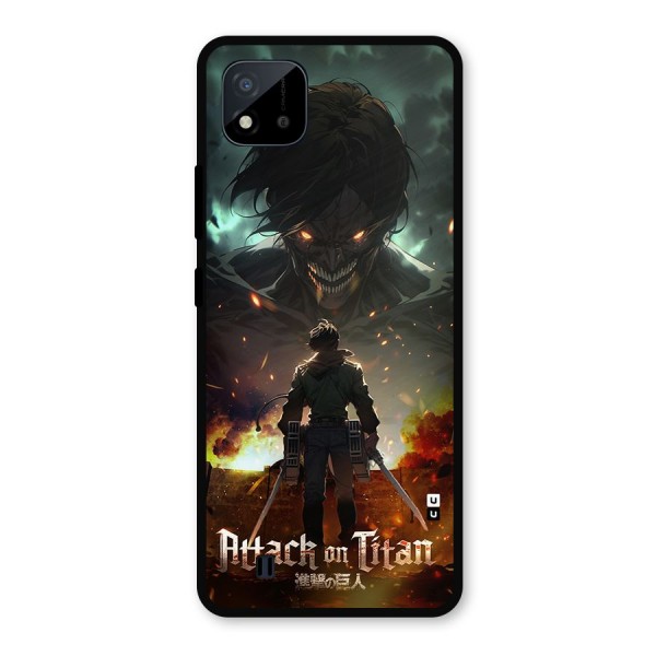 Atack On Titan Metal Back Case for Realme C11 2021