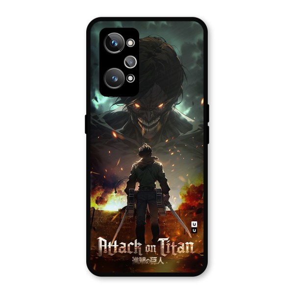 Atack On Titan Metal Back Case for Realme GT 2