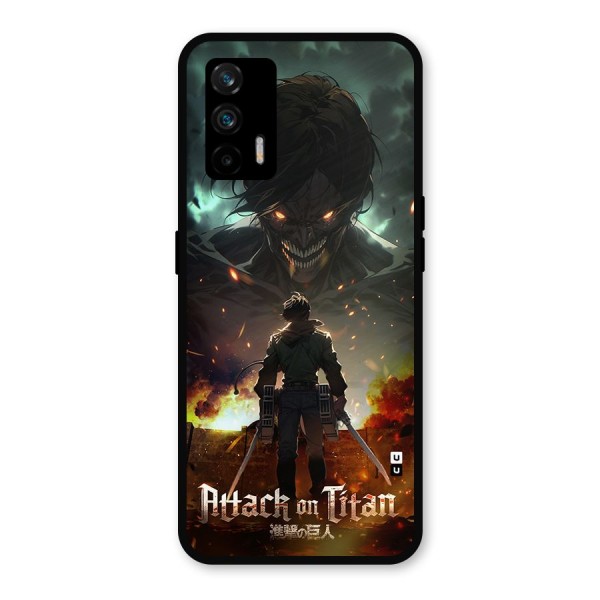 Atack On Titan Metal Back Case for Realme GT 5G