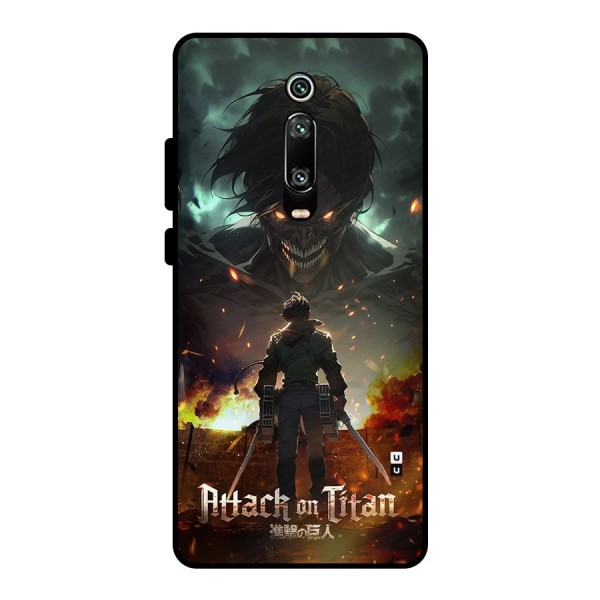 Atack On Titan Metal Back Case for Redmi K20 Pro