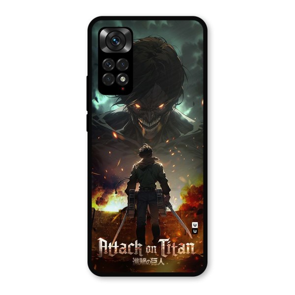 Atack On Titan Metal Back Case for Redmi Note 11