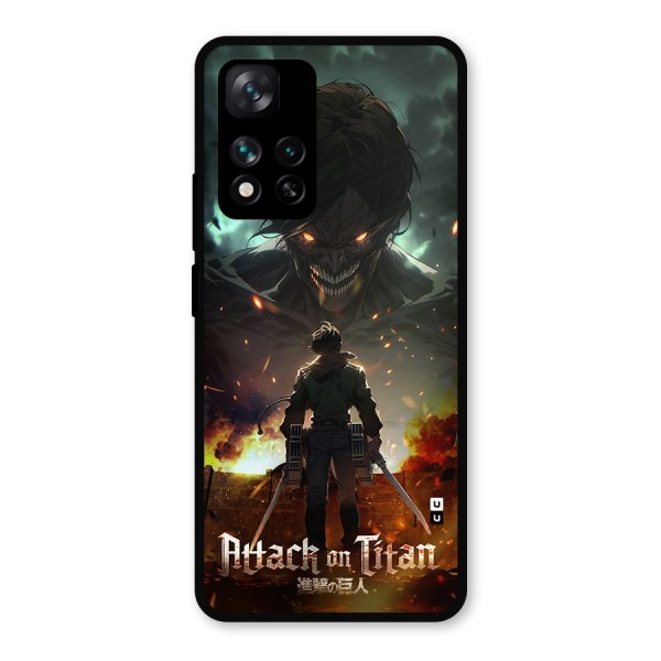 Atack On Titan Metal Back Case for Xiaomi 11i 5G