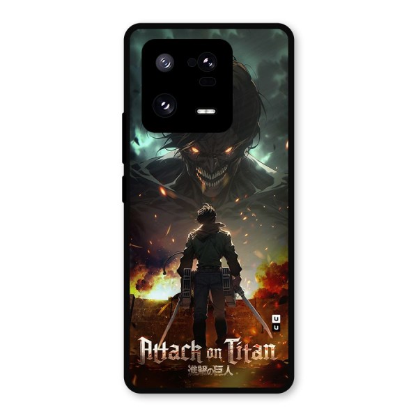 Atack On Titan Metal Back Case for Xiaomi 13 Pro