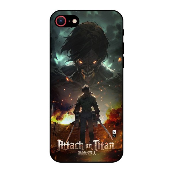 Atack On Titan Metal Back Case for iPhone 7