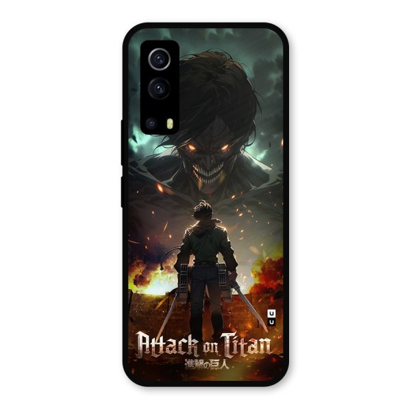 Atack On Titan Metal Back Case for iQOO Z3