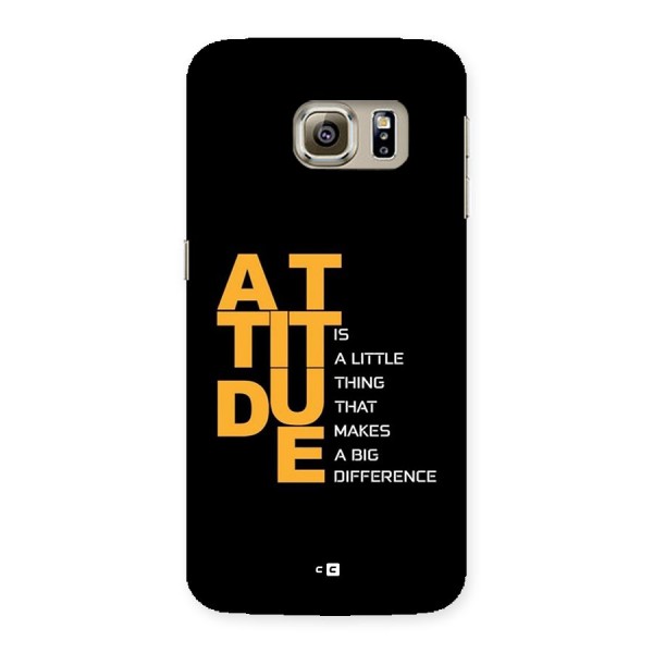 Attitude Difference Back Case for Galaxy S6 Edge Plus