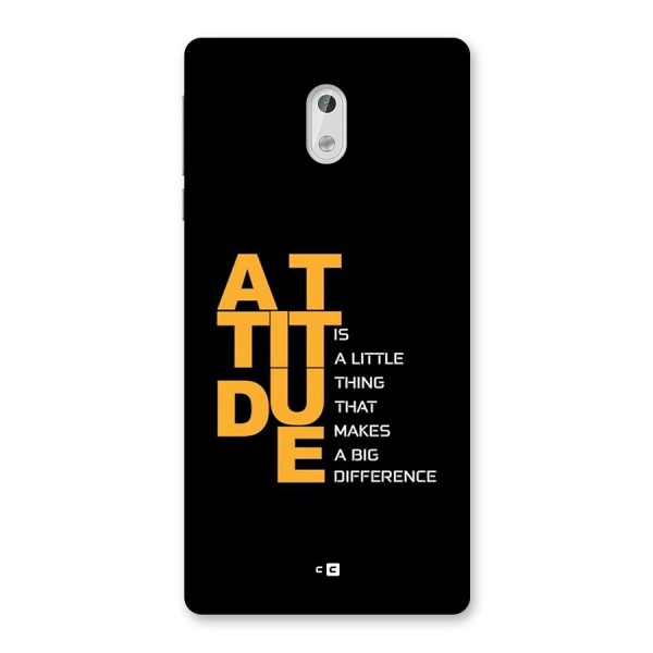 Attitude Difference Back Case for Nokia 3