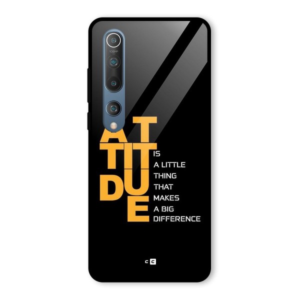 Attitude Difference Glass Back Case for Mi 10