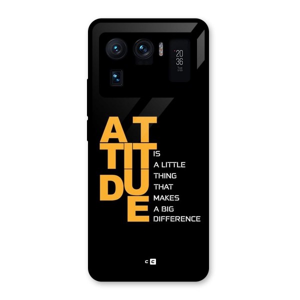 Attitude Difference Glass Back Case for Mi 11 Ultra