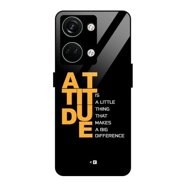 Attitude Difference Glass Back Case for Oneplus Nord 3