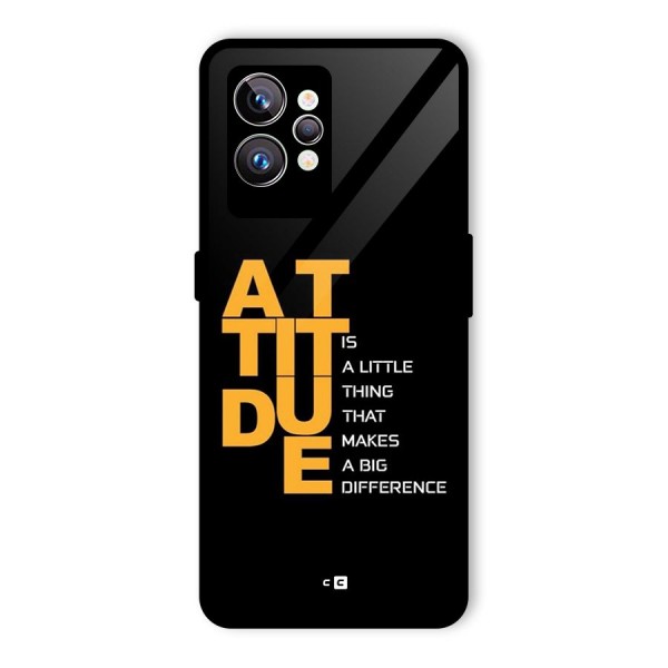 Attitude Difference Glass Back Case for Realme GT2 Pro