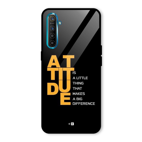 Attitude Difference Glass Back Case for Realme XT