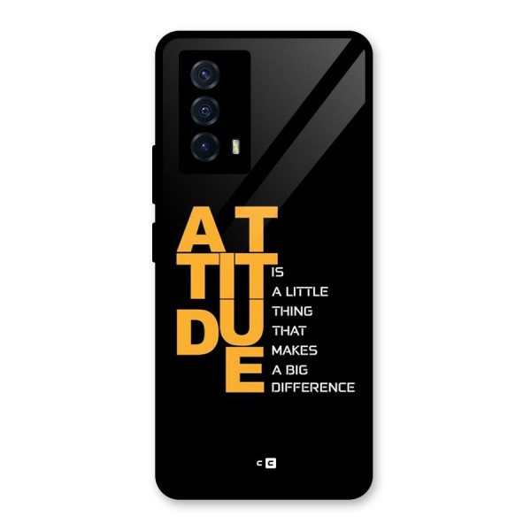 Attitude Difference Glass Back Case for Vivo iQOO Z5