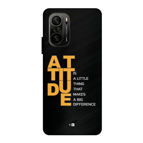 Attitude Difference Metal Back Case for Mi 11x