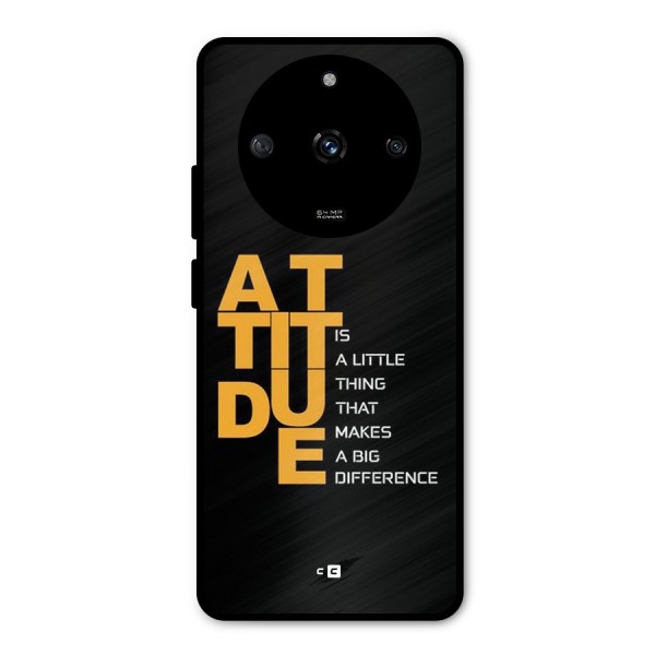 Attitude Difference Metal Back Case for Realme Narzo 60 5G