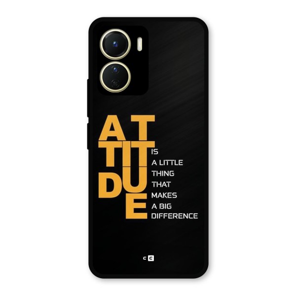 Attitude Difference Metal Back Case for Vivo Y56