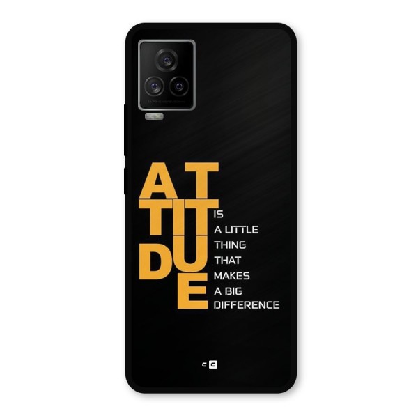 Attitude Difference Metal Back Case for iQOO 7 Legend 5G