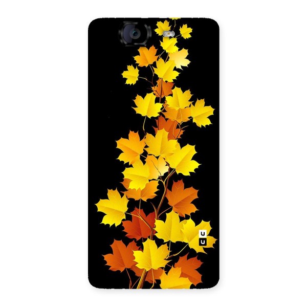 Autumn Forest Leaves Back Case for Canvas Knight A350