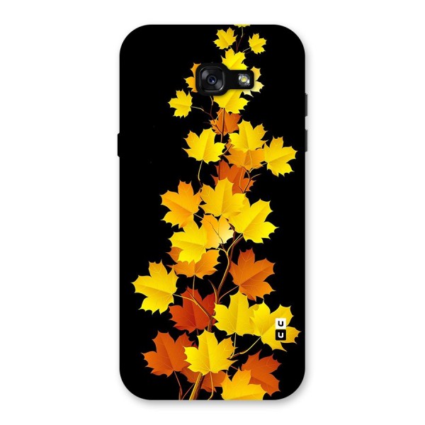 Autumn Forest Leaves Back Case for Galaxy A7 (2017)