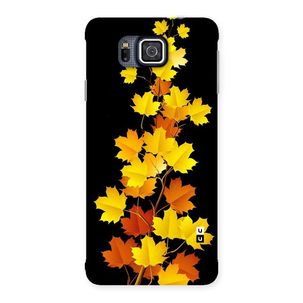 Autumn Forest Leaves Back Case for Galaxy Alpha