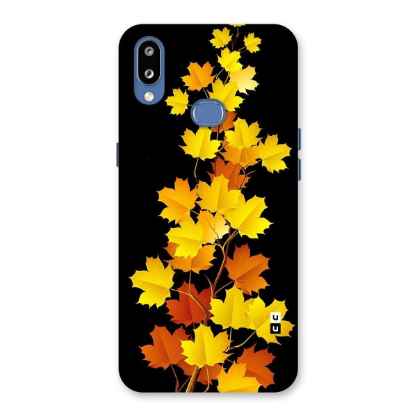 Autumn Forest Leaves Back Case for Galaxy M01s