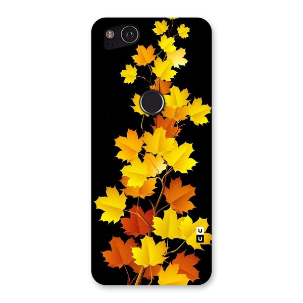 Autumn Forest Leaves Back Case for Google Pixel 2