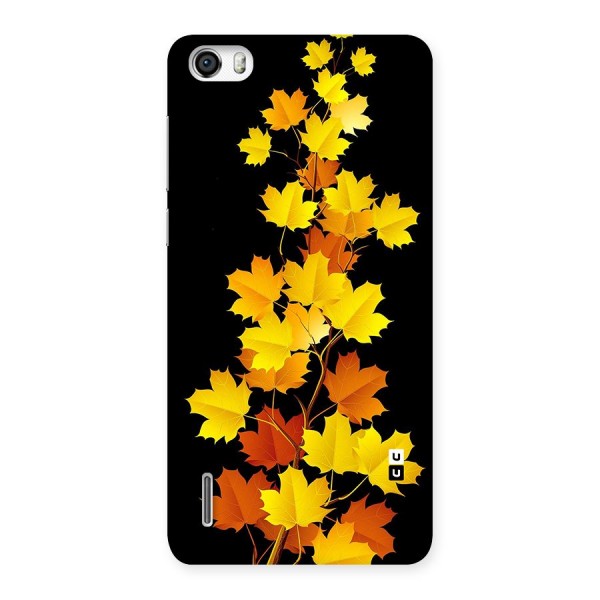 Autumn Forest Leaves Back Case for Honor 6