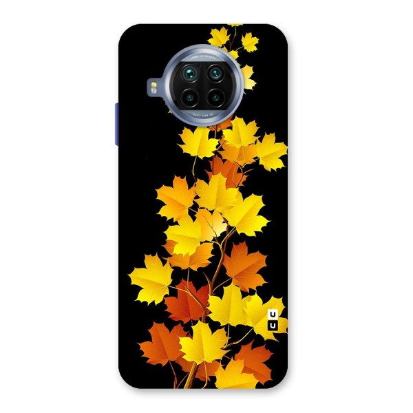 Autumn Forest Leaves Glass Back Case for Mi 10i