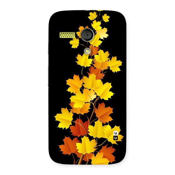 Autumn Forest Leaves Back Case for Moto G