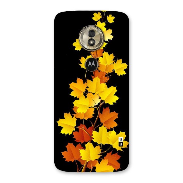 Autumn Forest Leaves Back Case for Moto G6 Play