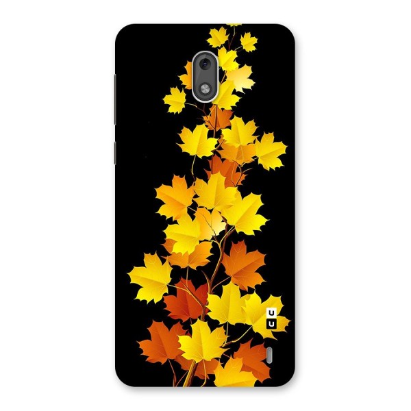 Autumn Forest Leaves Back Case for Nokia 2