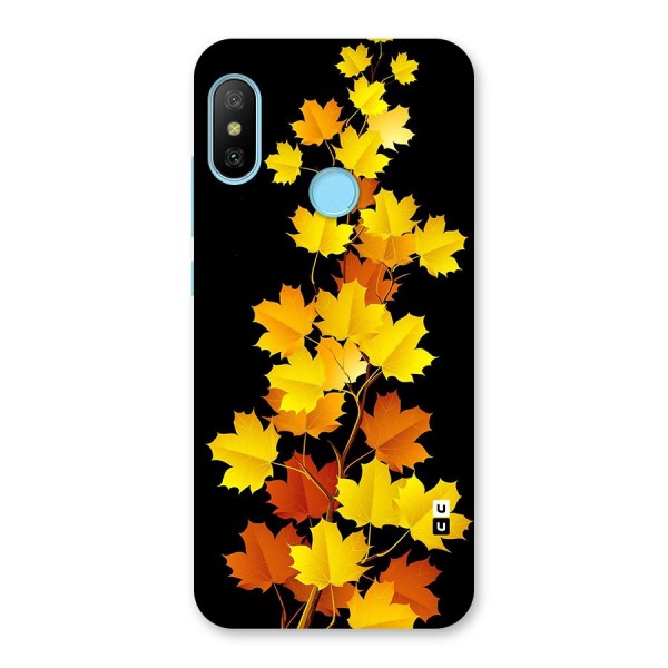 Autumn Forest Leaves Back Case for Redmi 6 Pro