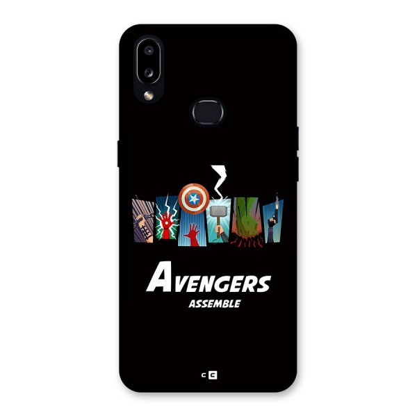 Avengers Assemble Back Case for Galaxy A10s