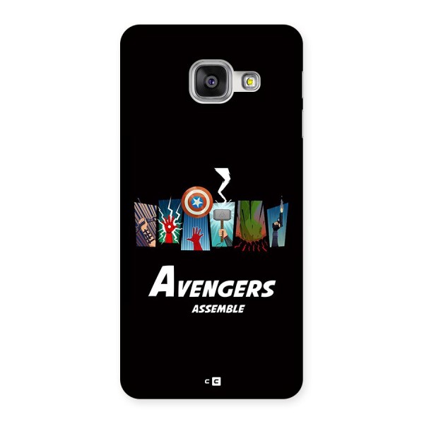 Avengers Assemble Back Case for Galaxy A3 (2016)