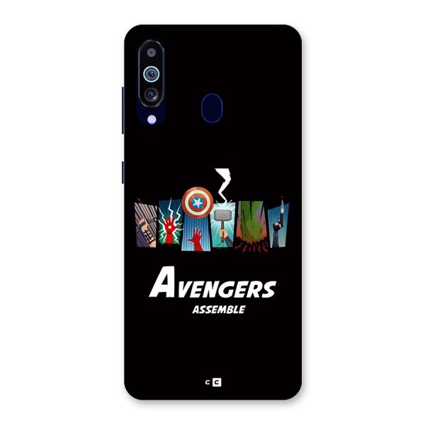 Avengers Assemble Back Case for Galaxy A60