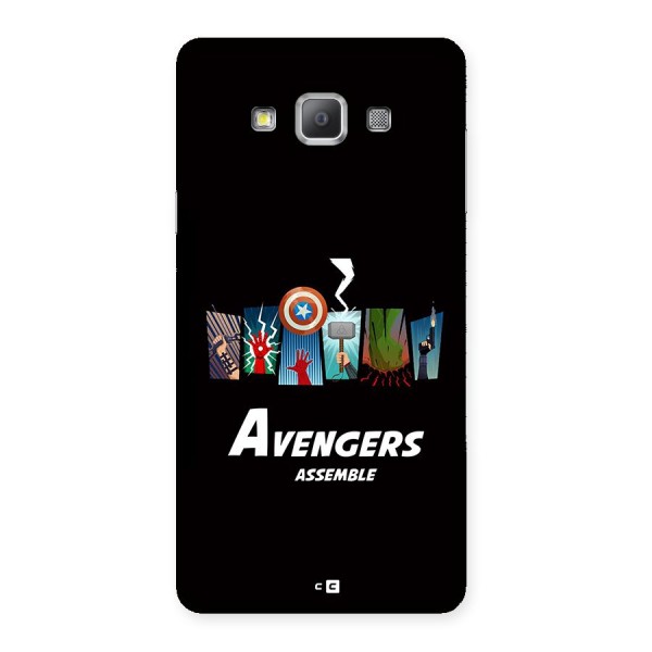 Avengers Assemble Back Case for Galaxy A7