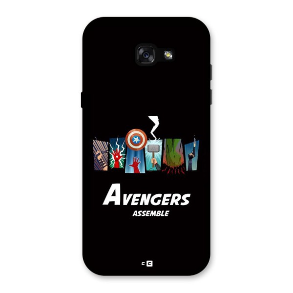 Avengers Assemble Back Case for Galaxy A7 (2017)