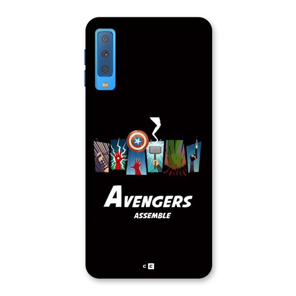 Avengers Assemble Back Case for Galaxy A7 (2018)