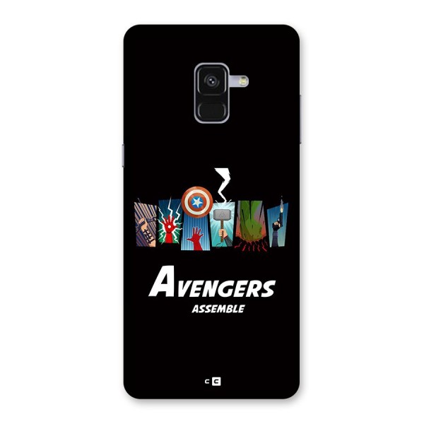 Avengers Assemble Back Case for Galaxy A8 Plus