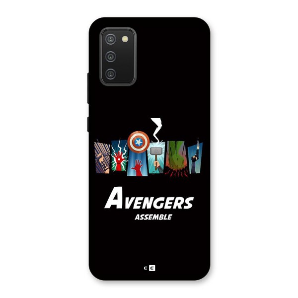 Avengers Assemble Back Case for Galaxy F02s