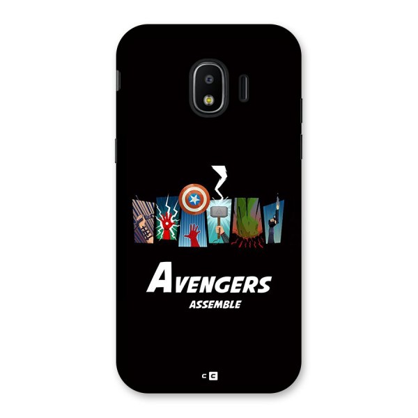 Avengers Assemble Back Case for Galaxy J2 Pro 2018