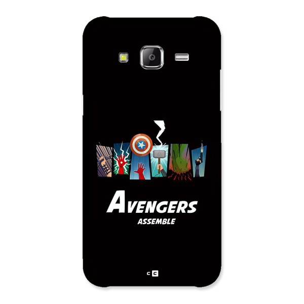 Avengers Assemble Back Case for Galaxy J5