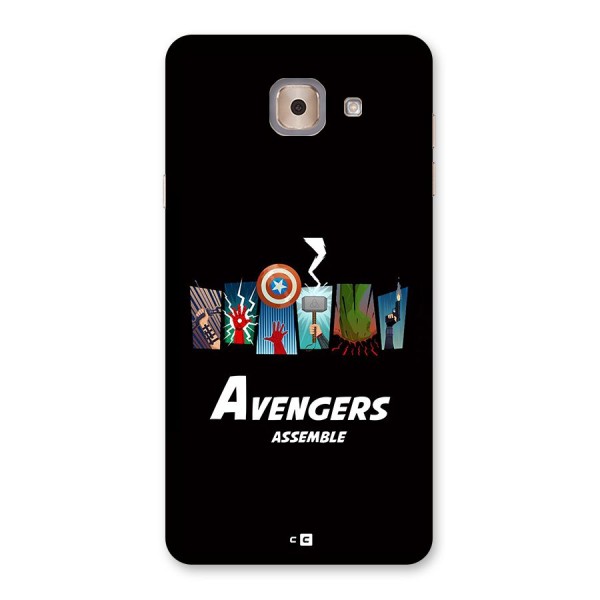 Avengers Assemble Back Case for Galaxy J7 Max