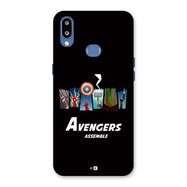 Avengers Assemble Back Case for Galaxy M01s